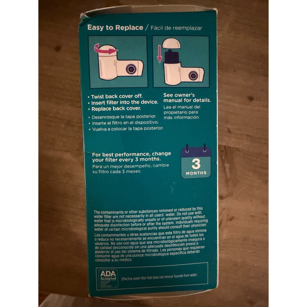 PUR PLUS Faucet Mount Water Filter Replacement 2 Pack RF-9999 Mineral Core Lead - Picture 4 of 6